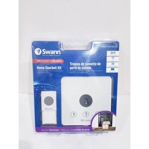 Swann Wireless Door Bell Digital Cordless Battery Portable 36 Chimes 60M Range